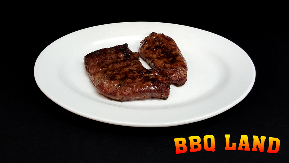 BBQ Land Chuck Steak Dinner Plate