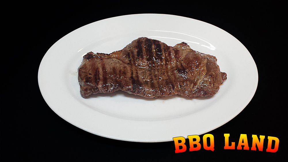 BBQ Land New York Steak Dinner Plate
